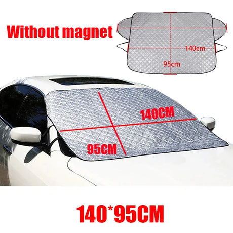 Magnetic Car Snow Ice Protector Window Windshield Sun Shade Front Rear Windshield Block Cover Visor Auto Exterior Accessories