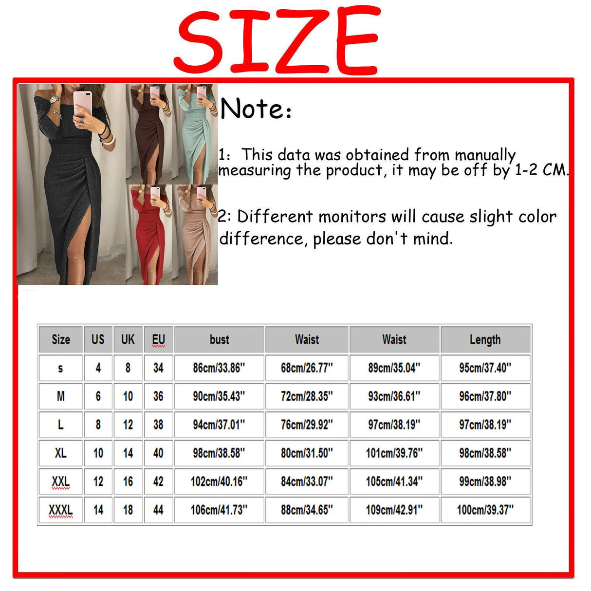 Plus Size Women's Fashion Sexy Strapless High Slit Tight Dress Long Sleeve Dress New Fashion Simple Versatile dress  2023