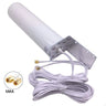 Outdoor Barrel 4g LTE antenna Dual Cable Mobile Phone Network Booster Router Waterproof Antenna