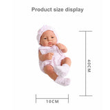 17inch 45cm Reborn Dolls Baby  Dolls Toys Girl Lifelike Reborn Dolls Full Body Silicone Girl Doll Bebe Doll Toys Christmas Gifts