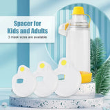 Professional Inhaler Spacer Device Adult/Pediatric/Baby Asthma Spacer Silicone Aerosol Cabin Surgical Supplies Nebulizer Tank