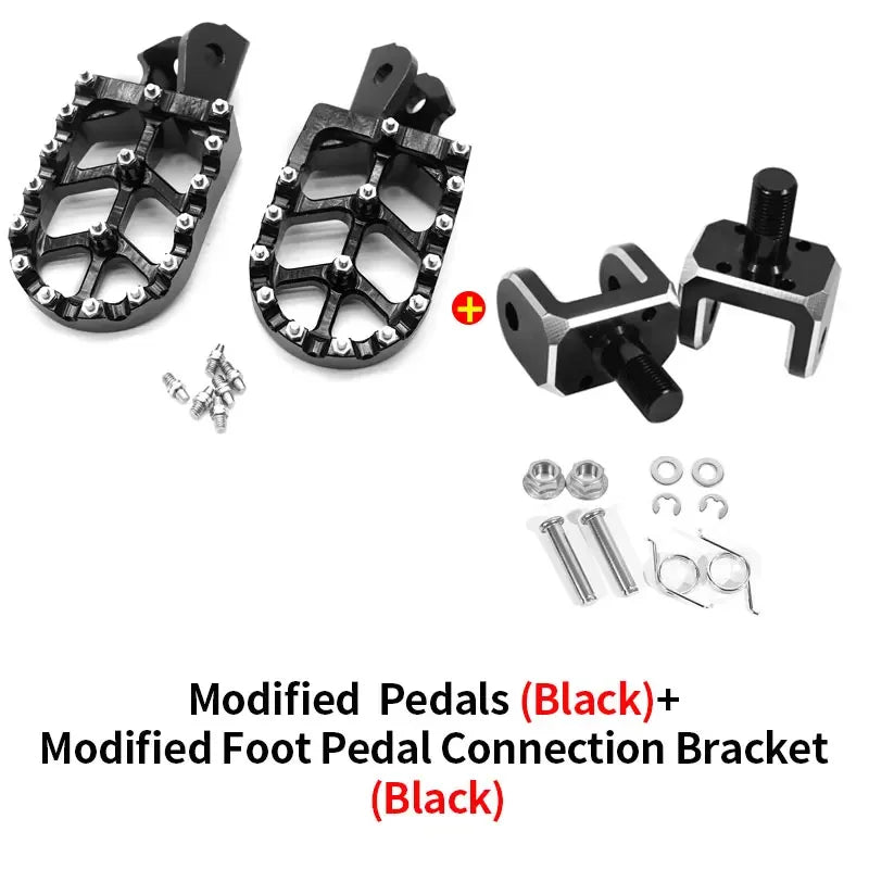 Motorcycle Footpegs Foot Pegs Rests Pedals For Surron Sur-Ron Light Bee Electric Dirt Bike Footrest