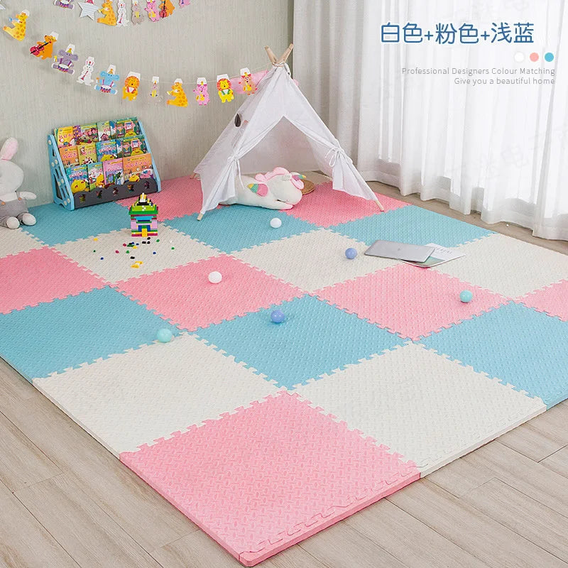 16PCS Thick 12mm Activities Mat for Baby Playmat 30x30cm Floor Noise Mat Baby Play Mat Pool Mat Gym Mat Sports Mat Gift Mat NEW