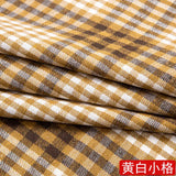 Yarn Dyed Soft Thickening Grinding Wool Plaid Fabric JK Clothing Shirt Skirt Jacket Pants Check Cloth DIY Apparel Sewing Fabrics