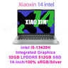 Lenovo Xiaoxin 14 Laptop 2024 Intel I5-13420H 16G 512GB Integrated Graphics 14-inch 100% sRGB LCD Screen Notebook PC