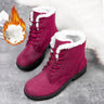 Snow Women Boots Flat Boots For Women Platform Ladies Shoes Plush Keep Warm Boots Ladies Fur New Winter Shoes Women Botas Mujer