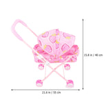 Baby Stroller Role Play Girl Playing House Toys Simulation Furniture Shopping Cart Baby Girls Toys Gifts