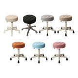 Swivel Salon Stool Heavy Duty Lash Chair 35~45cm Adjust Multipurpose Drafting Bar Stool with Wheels for Barbershop, Housework