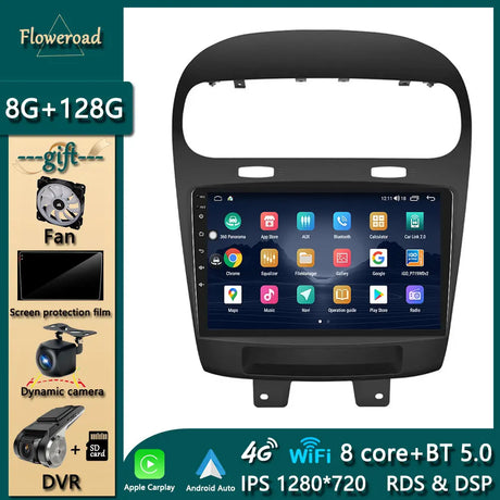 Car Intelligent System Android For Dodge Journey Fiat Freemont 2011-2020 Apple Carplay 2din GPS Auto Radio Multimedia Player DVD