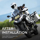 New Motorcycle Headlight Protector For BMW R1200GS GSA R1250GS LC Adventure With 4 Colours Fluorescent Cover 2013-2024