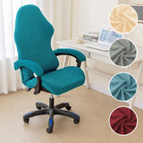 1 Set Spandex Office Chair Cover Elastic Gaming Chair Covers Jacquard Computer Chairs Slipcover Seat Case for Armchair Protector