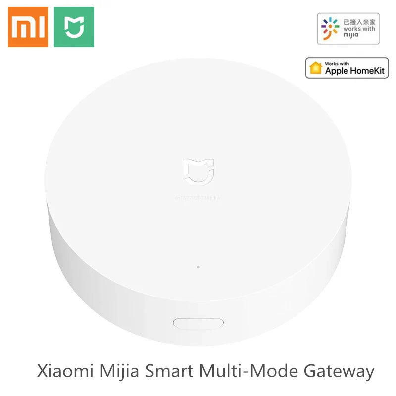 Xiaomi Mijia Smart Multi-Mode Gateway ZigBee WIFI Bluetooth Mesh Hub Auto Remote Control With Multifunctional Smart Mi Home App