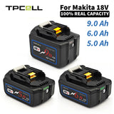 BL1860 6AH For Makita 18V Battery Power Tools Li-ion Replacement LXT BL1850 BL1840 for 18 V Screwdriver with BMS TPCELL 18V