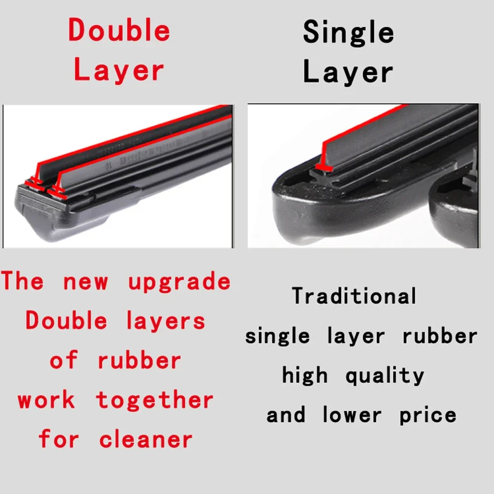 adohon Windshield Windscreen Wiper Blades For Citroen C4 Grand Picasso MK2 Front Rear Window Wiper 2013 2014 2015 2016 2017 2018