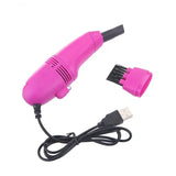 Keyboard Cleaner USB Vacuum Cleaner PC Laptop Cleaner Computer Vacuum Cleaning Kit Tool Remove Dust Brush Home Office Desk