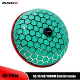 Car Air Filter Automobile Modified Mushroom Head Round Cleaner High Flowing Intake System Reloaded Filter Universal