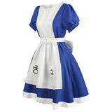 Game Alice: Madness Returns Cosplay Costume Alice Maid Dress Uniform Adult Women Halloween Carnival Party Clothes