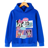 Sweatshirts Manga Anime Mickey Minnie Mouse Hoodie Kid Girl Boy Sweatshirt Hoody Cartoon Children Cute Clothes Baby Top Pullover