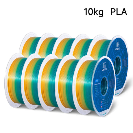 Geeetech 10Kg PLA Filament Plastic For 3D Printer 1.75mm,Tangle-Free, 3d Printing Wire Materials Vacuum Packaging