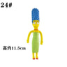 NJ Croce The Simpsonas Figure Bendable Doll Ornaments Accessories Fantasy Figurines Children Present