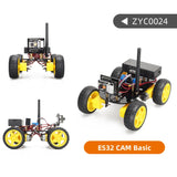 Automation Robot Car Kits for Arduino Programming ESP32 Cam Solar Tracking and Charging Set DIY Electronics Project Robotic Kit