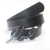 New Fashion Goth Letter Love Metal Buckle Belt Luxury Design Belt Jean Waistband Jeans Decoration Y2k Belt Accessories