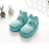 Baby Socks Shoes Infant Cute Cartoon Kids Boy Shoes Soft Rubber Sole Child Floor Sneaker BeBe Booties Toddler Girls First Walker