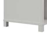 Parsons TV Stand for s up to 50", White Farmhouse   Entertainment Center Media Console Living room