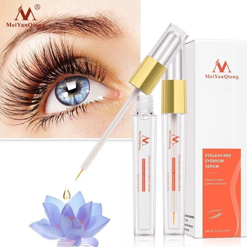 2pcs/lot Super Eyelash Growth Treatments Make Up Eyelash Care Lengthening Thick Eye Care Serum Eye Curling Herbal Extract