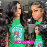 30Inch 13X4 13X6 Transparent Body Wave Lace Front Wig Human Hair for Black Women Pre Plucked 360 Brazilian Lace Frontal Wigs