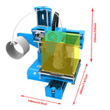 EasyThreed  K7/K9 Mini Desktop Children 3D Printer 100*100*100mm Print Mute Printing with TF Card PLA Sample Filament