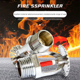 1Pc 68 Degrees Pendent for Fire Extinguishing System Protection Sprinkler Head Pendent Sprinklers Side Hidden Fire Sprinkler