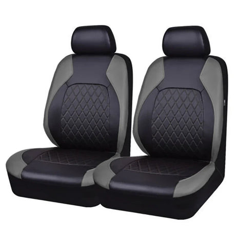 Hot selling high-end pu Car Interior with 5/2Pcs Quilted Leather Thread Pressing Seat Covers Airbag Compatible Breathables Tools