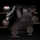 Car Floor Mats For Toyota RAV4 RAV 4 Suzuki Across XA50 2019 2020 2021 2022 2023 Carpet Luxury Leather Mat Car Accessories Rugs