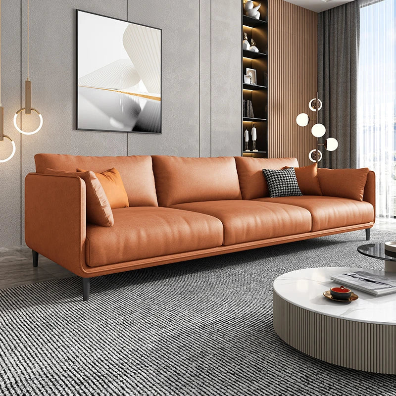 Organizer Design Living Room Sofas Reading Italiano Leather Lounge Futon Couchs Theater Nordic Sofa Para Sala Home Furnitures