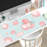 Mouse Pad Gaming Kawaii Cute Fruit XL Custom Computer Mousepad XXL keyboard pad Office Carpet Soft Office Accessories Mice Pad