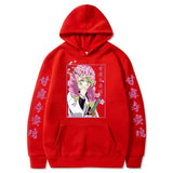 Demon Slayer Kanroji Mitsuri Japan Anime Printed Women Hoodies Plus Size Sweatshirts Harajuku Female Long Sleeve Pullover