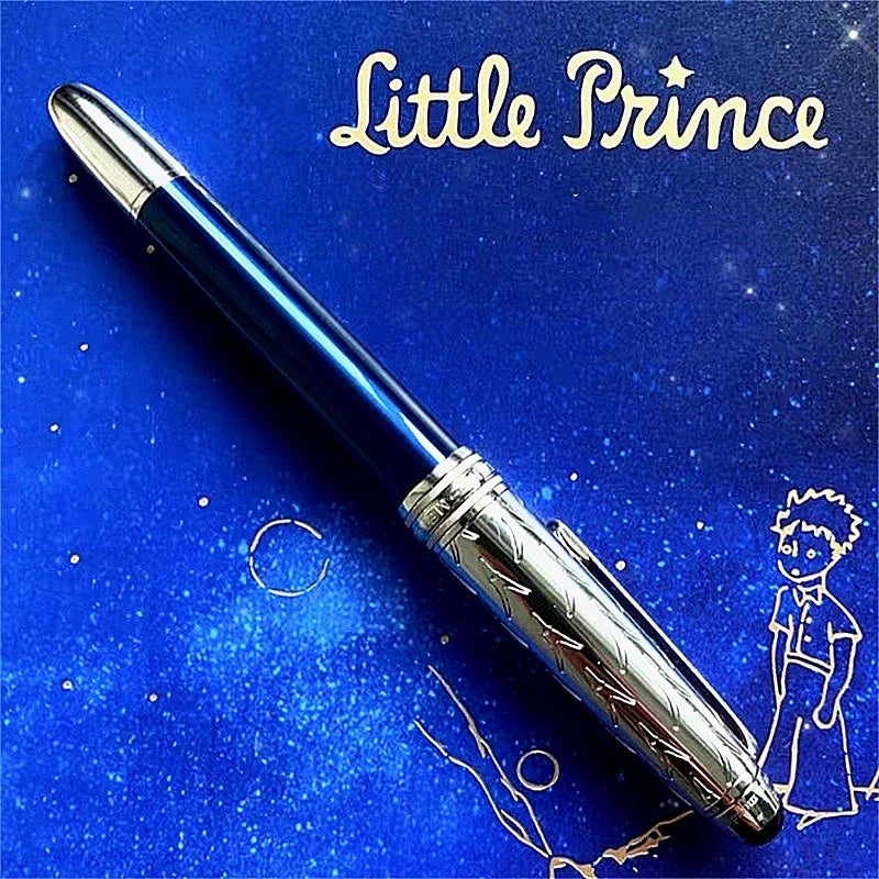 Special Edition Little Prince Rollerball Pen MB Blue 163 Ballpoint Pen Fountain Pens Writing Office Supplies With Serial Numbe