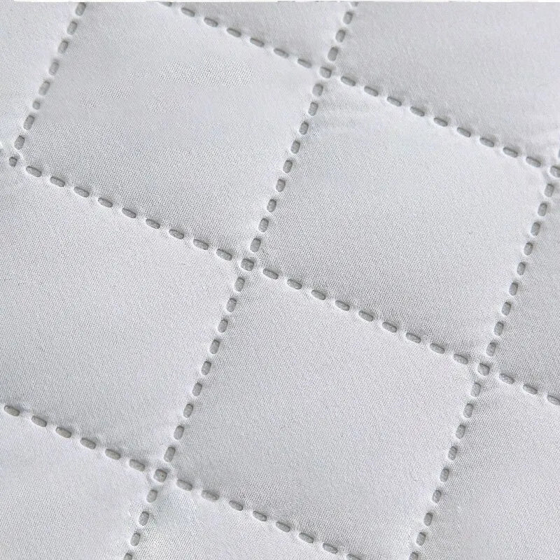 Ultrasonic Mattress Protector Cover Pad Washable Mattress Bed Protector with Elastic Band