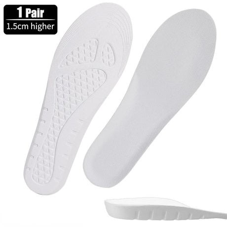 New Invisible Height Increase Insoles EVA Soft Light Shoes Sole Pad for Men Women Heel Lift Feet Care Arch Support Insole