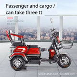 New  Leisure  Adult Electric Motorcycle Three Wheel  For Seniors To Pick Up And Send Off Children