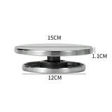 Double Face Use Aluminum Alloy Turntable For Ceramic Clay Sculpture Platform Pottery Wheel Lazy Rotating Tools