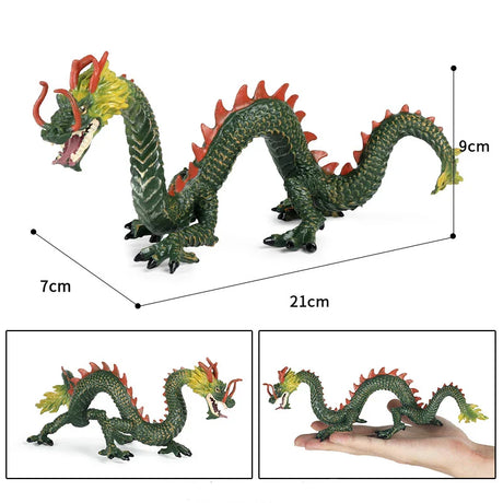 New Mythical Animal model dragon figurines ice devil ocean octopus monster Phoenix action Figure Children's Collection Toy Gifts