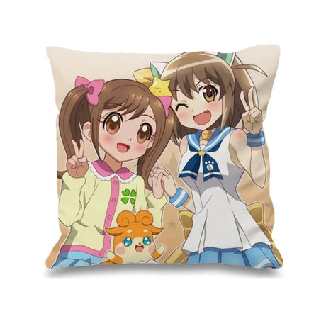 Child Pillowcase Himitsu No Cocotama Decorative Pillows Decor Home Cushion Covers 45x45 Anime Pillow Cases for Bed Sofa Sets