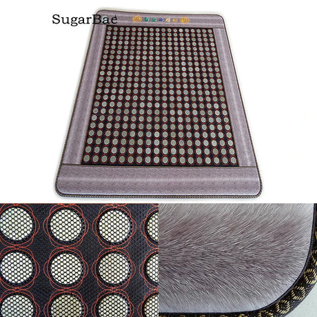 Tourmaline Infrared Heating Massage Cushion Warm Jade Bed Pad 3 Size for You Choice