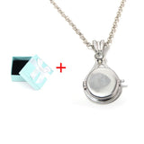 Fashionable H2O Mermaid Openable and Closable Pendant Necklace Creative H2O Shell Women's Jewelry Gift Cosplay Props Decoration