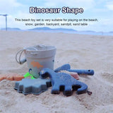 Kids Sand Molde Tools Set Silicone Beach Toys Summer Water Play Baby Funny Game Cute Animal Mold Soft Swimming Bath Toy Children