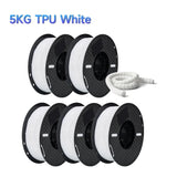 5kg/set PLA/PETG/TPU Filament 1.75MM 3d Printer Filament Materials 100% No Bubble Plastic Printing Materials for 3d Pen