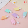 6Pcs/Lot Cute Cartoon Cat Highlighters School Office Stationery Students Drawing Supplies Kawaii Ice Cream Mini Paint Marker Pen