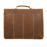 Formal Business Bag Genuine Leather Briefcase 15 Inch Notebook PC Computer Cowhide Messenger s Male